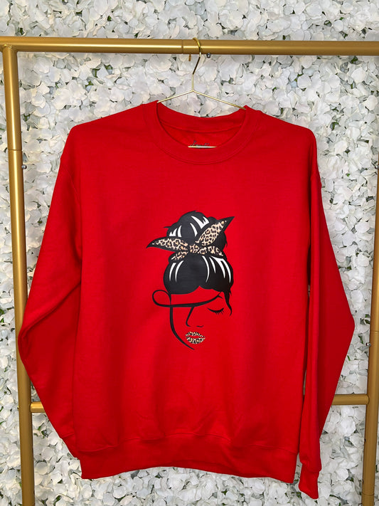 Babe Adult Crewneck Sweatshirt