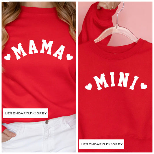 Mama Crewneck Sweatshirts